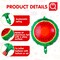 18 Pics Fruit Balloons, Fruit Party Decorations with Ribbon and Straw, Fruit Aluminum Foil Balloons Tutti Frutti Party Decorations Tropical Fruit